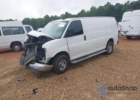 2021 Chevrolet Express Cargo Rwd 2500 Regular Wheelbase Wt z USA, uszkodzony, nr VIN 1GCWGAF79M1287483